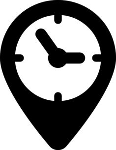 Clock In Placeholder Shape Contour Svg Vector, Free Vectors File